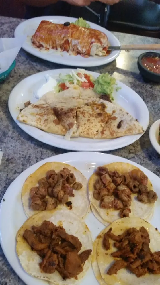 Pastor Tacos Quesadilla